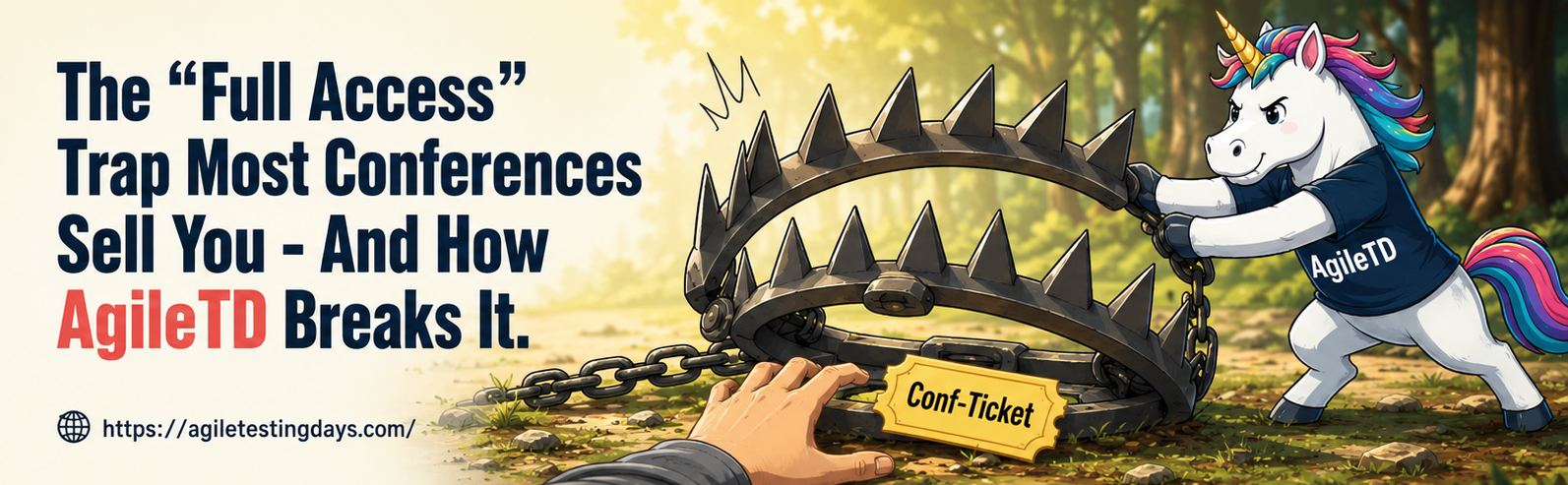 The “Full Access” Trap Most Conferences Sell You And How AgileTD Breaks It.