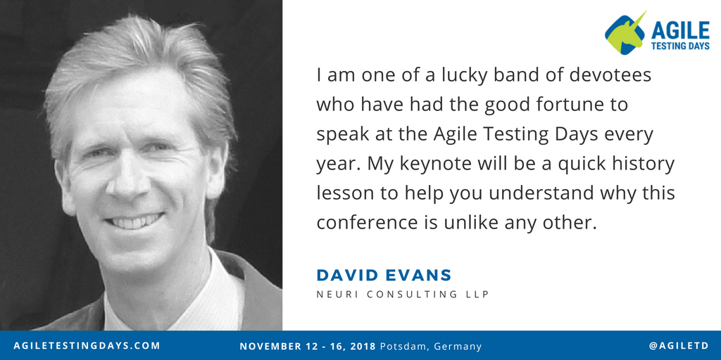 David Evans and his Can't-Miss Keynote at Agi