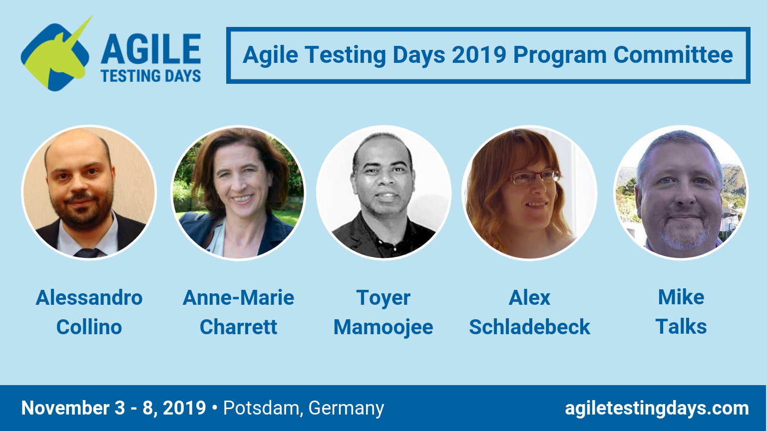AgileTD 2019 Program Committee Announced