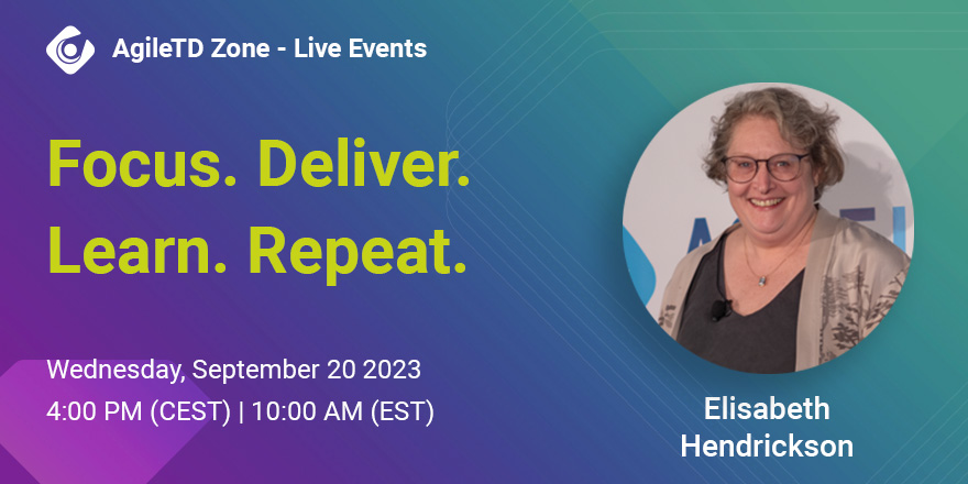 Teams over Individuals: Webinar with Elisabet