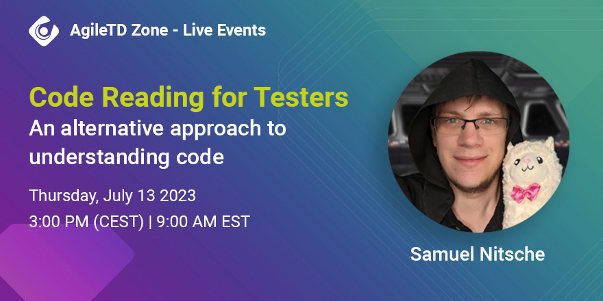 Next Live Event on Code Reading with Samuel N