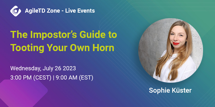AgileTD Zone Live Event with Sophie Küster