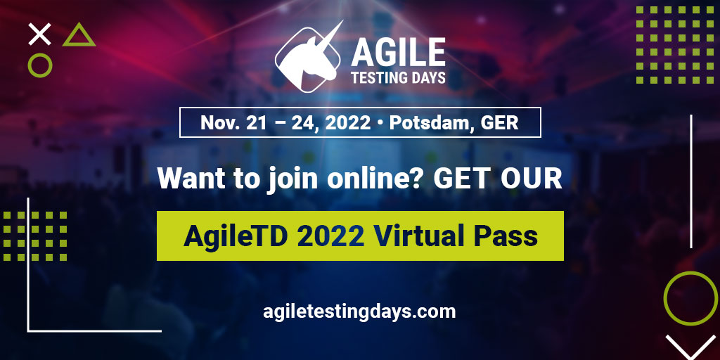 Get Your AgileTD Virtual Pass Now!