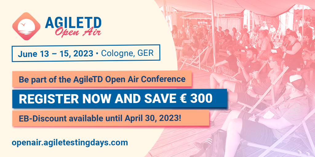 AgileTD Open Air 2023: Early Bird Discount No