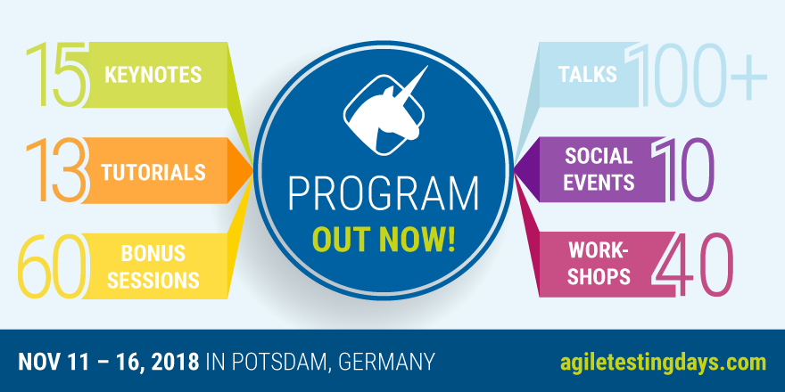 Explore the AgileTD 2018 Program NOW!
